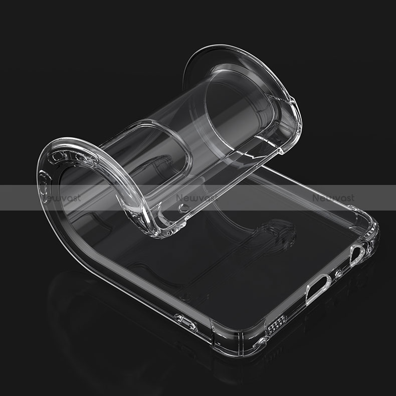 Ultra-thin Transparent TPU Soft Case T08 for Samsung Galaxy A52 5G Clear