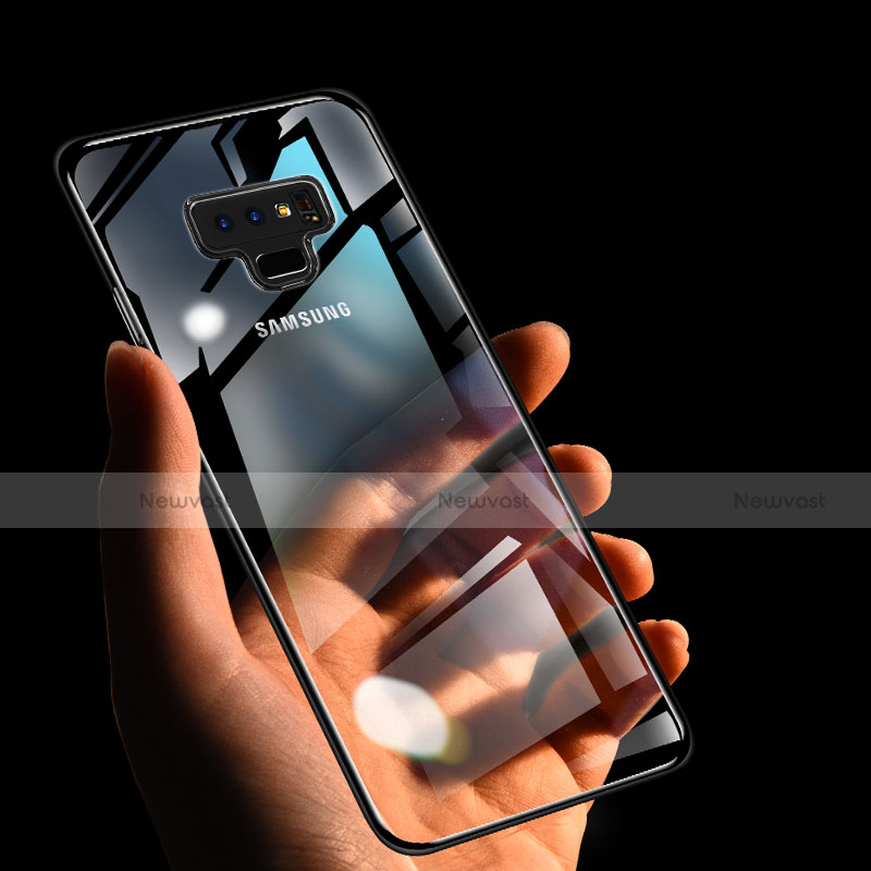 Ultra-thin Transparent TPU Soft Case T08 for Samsung Galaxy Note 9 Black