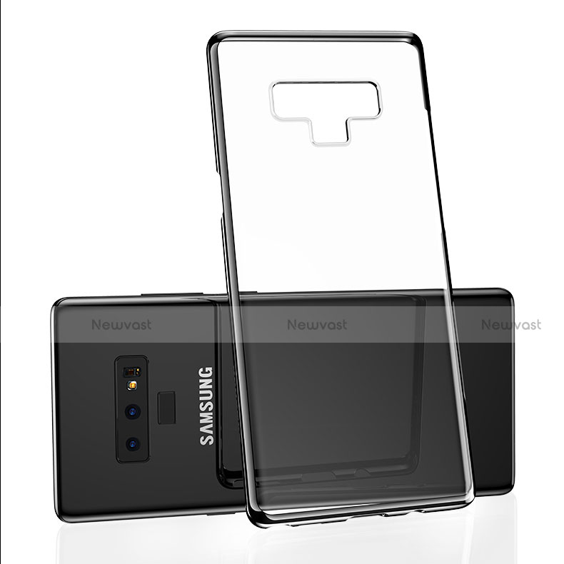 Ultra-thin Transparent TPU Soft Case T08 for Samsung Galaxy Note 9 Black