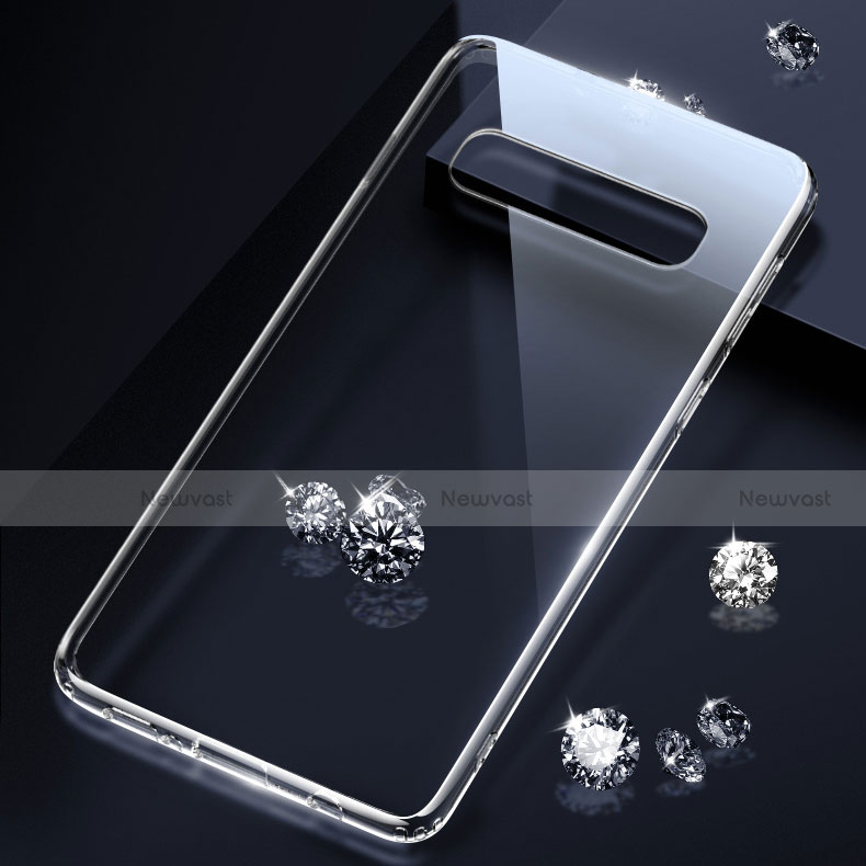 Ultra-thin Transparent TPU Soft Case T08 for Samsung Galaxy S10 5G Clear