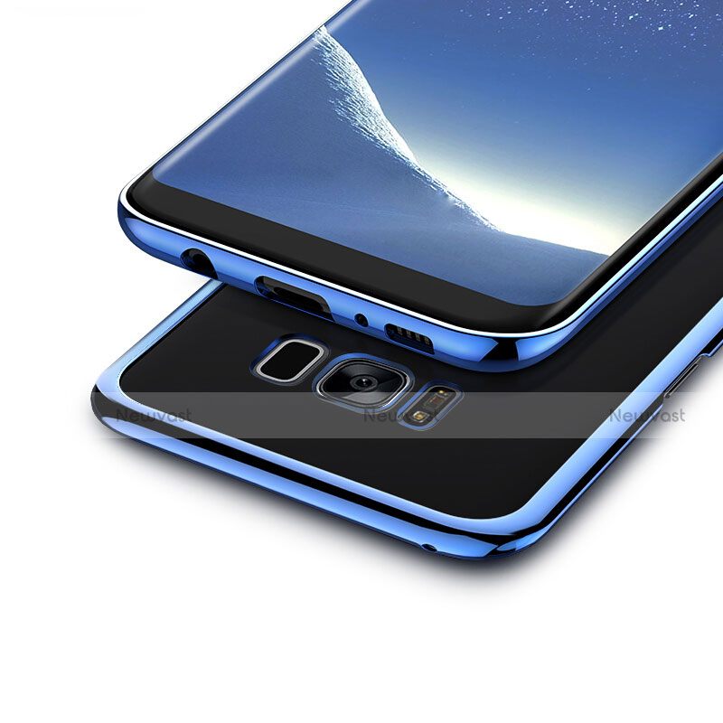 Ultra-thin Transparent TPU Soft Case T08 for Samsung Galaxy S8 Plus Blue