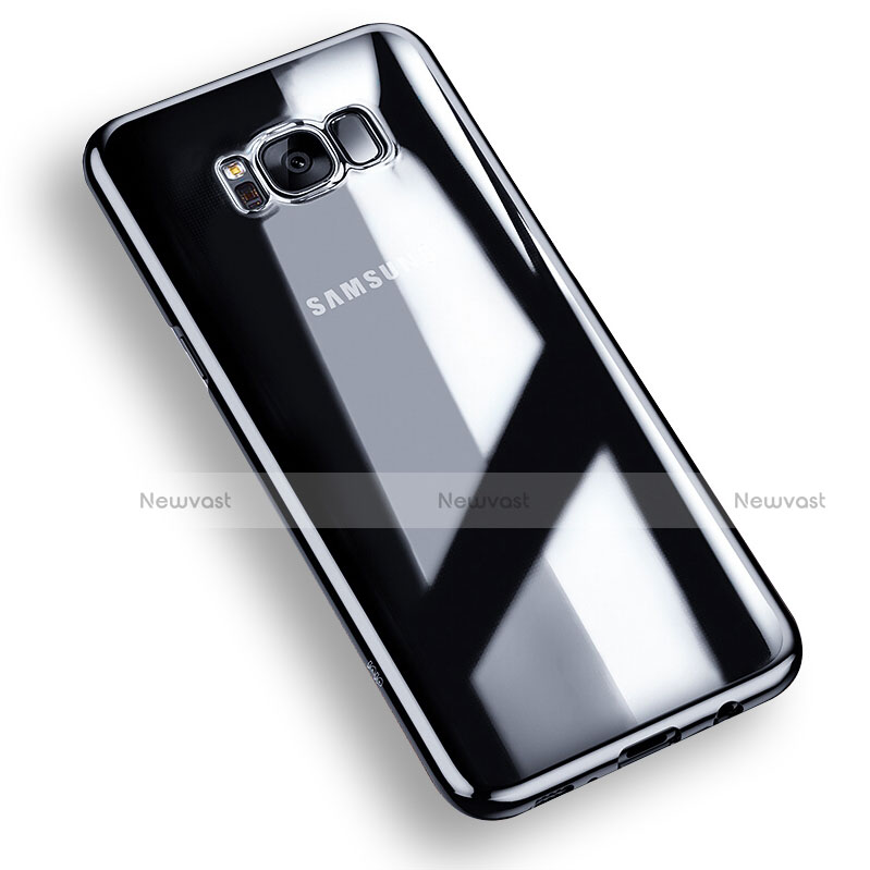Ultra-thin Transparent TPU Soft Case T08 for Samsung Galaxy S8 Silver