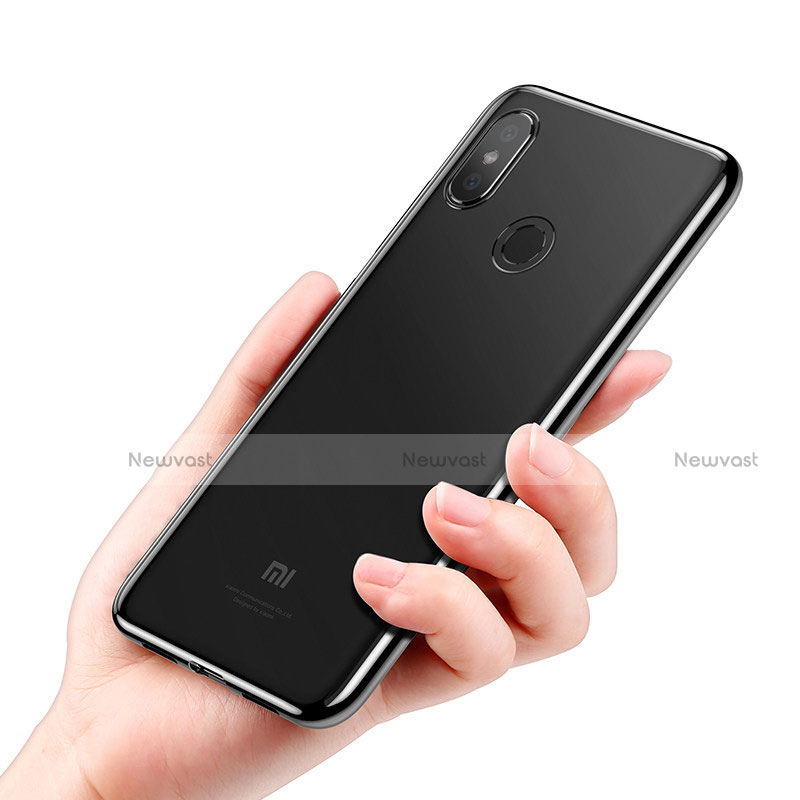 Ultra-thin Transparent TPU Soft Case T08 for Xiaomi Mi 8 Clear