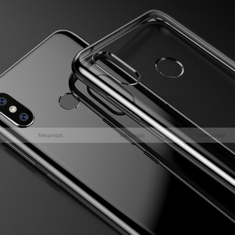 Ultra-thin Transparent TPU Soft Case T08 for Xiaomi Mi 8 Clear