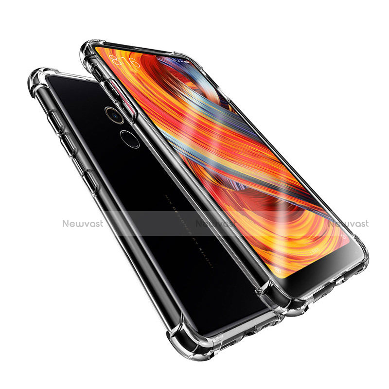 Ultra-thin Transparent TPU Soft Case T08 for Xiaomi Mi Mix Evo Clear