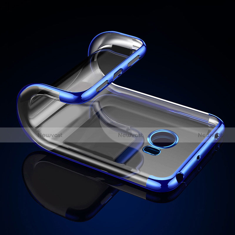 Ultra-thin Transparent TPU Soft Case T08 for Xiaomi Mi Note 2 Special Edition Blue