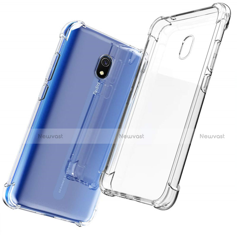 Ultra-thin Transparent TPU Soft Case T08 for Xiaomi Redmi 8A Clear