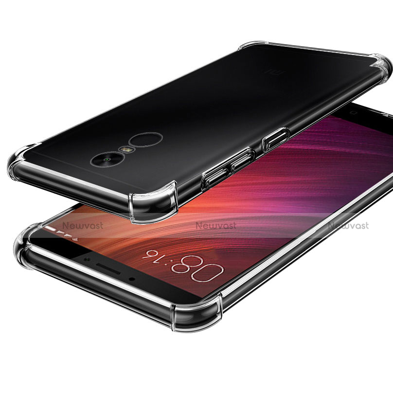 Ultra-thin Transparent TPU Soft Case T08 for Xiaomi Redmi Note 4X High Edition Clear