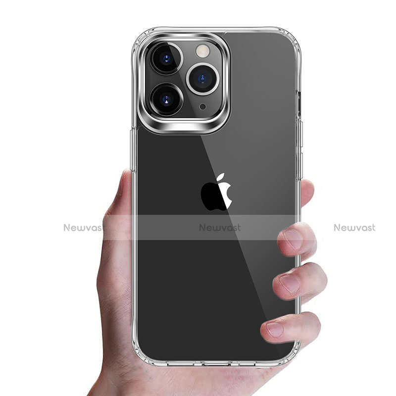 Ultra-thin Transparent TPU Soft Case T09 for Apple iPhone 13 Pro Clear