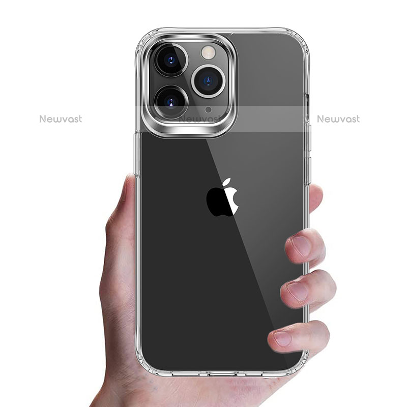 Ultra-thin Transparent TPU Soft Case T09 for Apple iPhone 14 Pro Clear