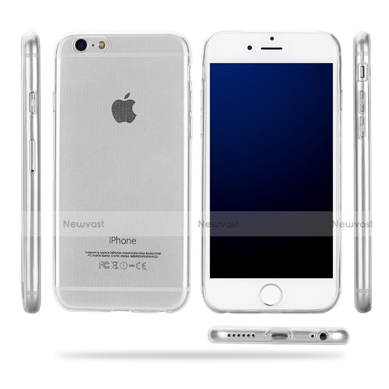 Ultra-thin Transparent TPU Soft Case T09 for Apple iPhone 6 Clear