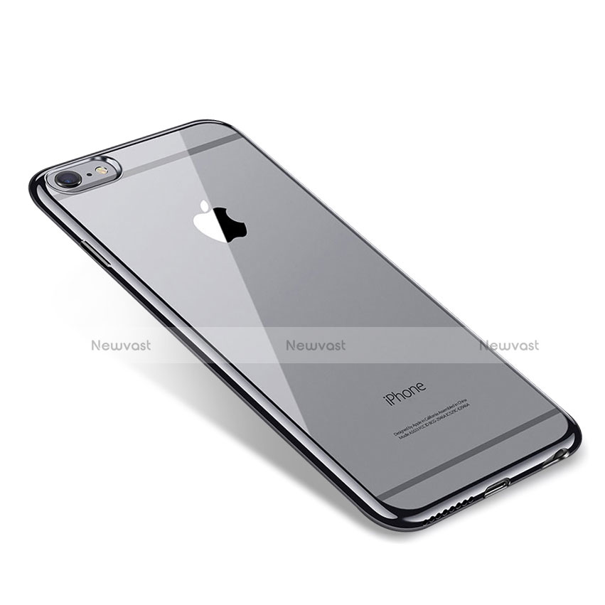 Ultra-thin Transparent TPU Soft Case T09 for Apple iPhone 6 Plus Black