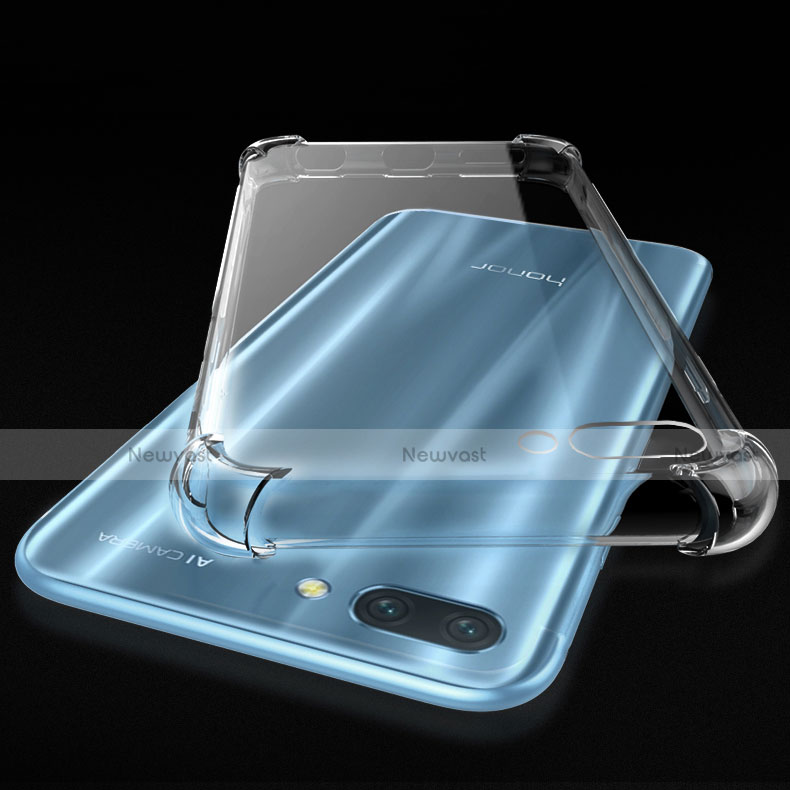 Ultra-thin Transparent TPU Soft Case T09 for Huawei Honor 10 Clear