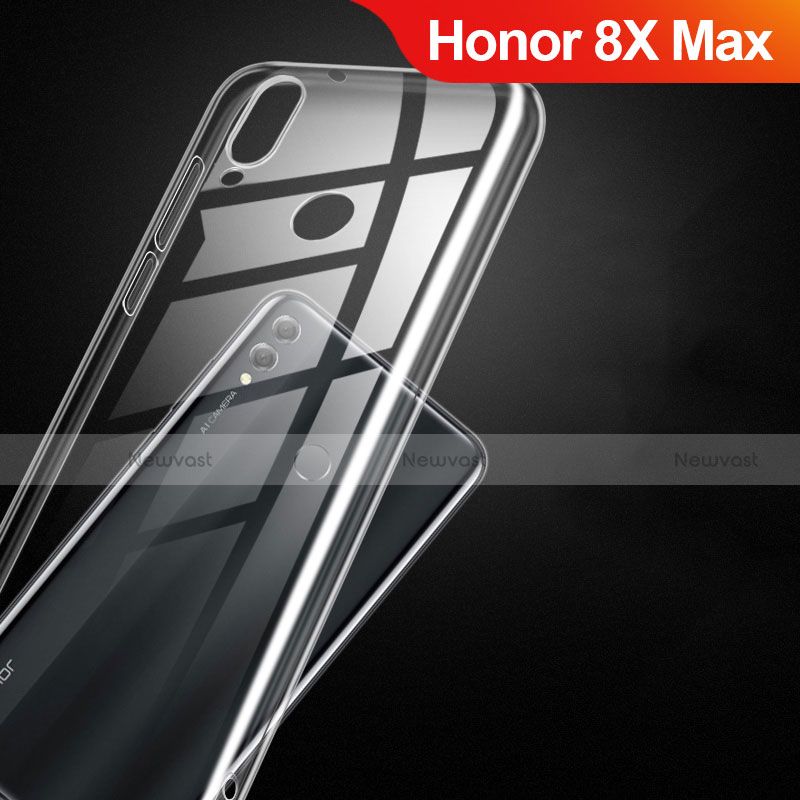 Ultra-thin Transparent TPU Soft Case T09 for Huawei Honor 8X Max Clear