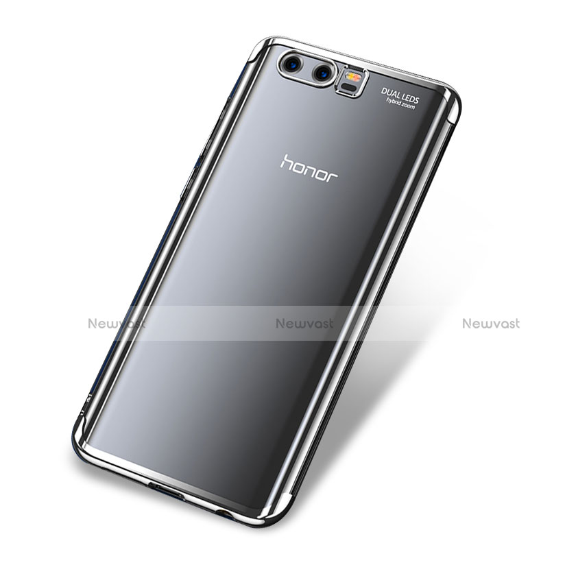 Ultra-thin Transparent TPU Soft Case T09 for Huawei Honor 9 Premium Silver