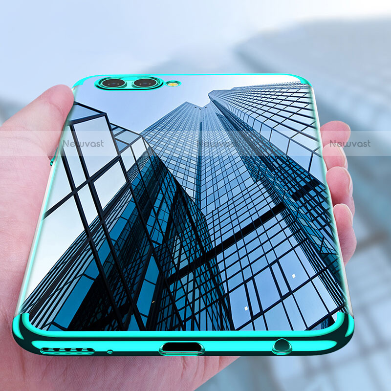 Ultra-thin Transparent TPU Soft Case T09 for Huawei Nova 2S Blue
