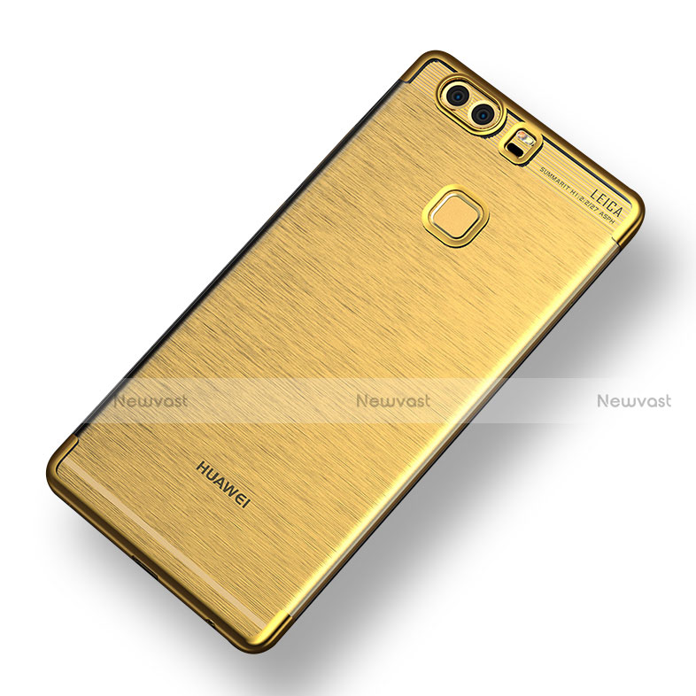 Ultra-thin Transparent TPU Soft Case T09 for Huawei P9 Gold