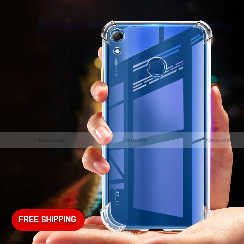 Ultra-thin Transparent TPU Soft Case T09 for Huawei Y6 Prime (2019) Clear