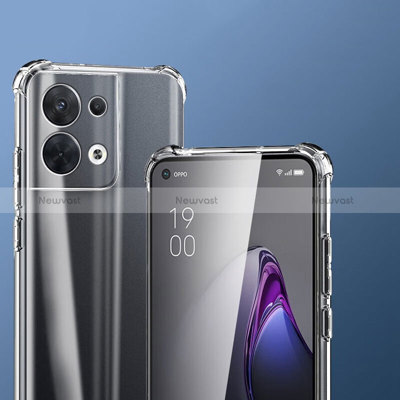 Ultra-thin Transparent TPU Soft Case T09 for Oppo Reno9 Pro+ Plus 5G Clear