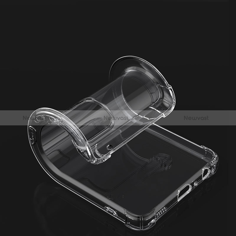 Ultra-thin Transparent TPU Soft Case T09 for Samsung Galaxy A52 5G Clear