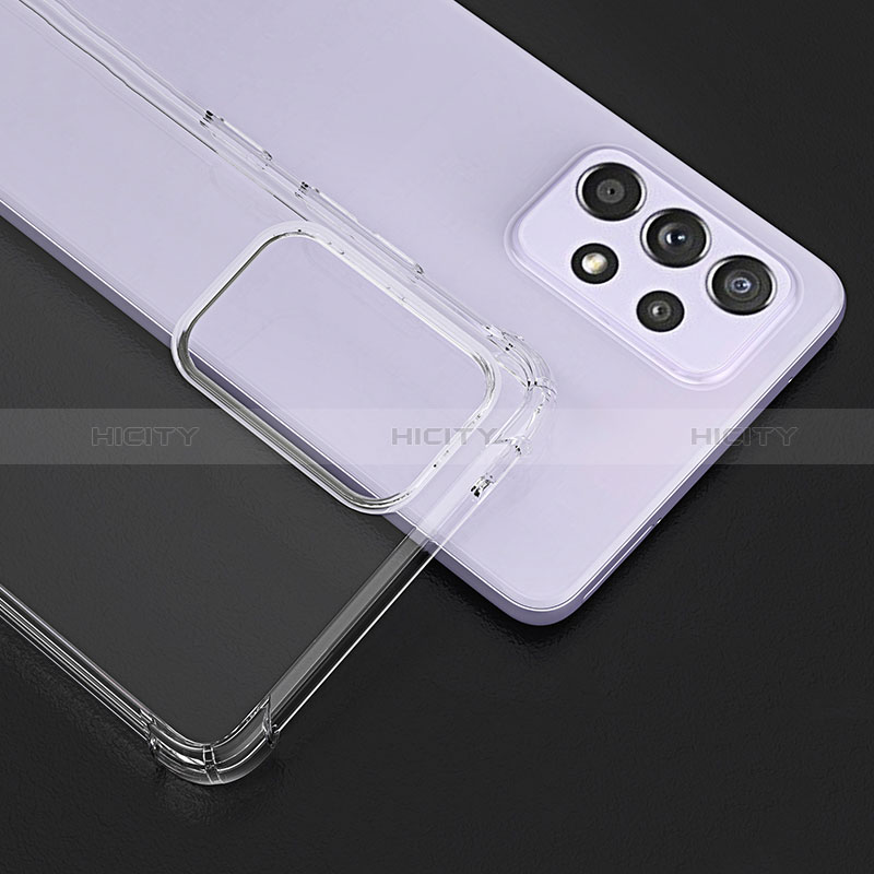 Ultra-thin Transparent TPU Soft Case T09 for Samsung Galaxy A72 5G Clear