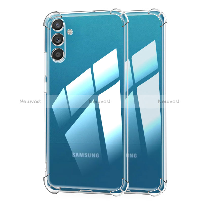 Ultra-thin Transparent TPU Soft Case T09 for Samsung Galaxy M23 5G Clear