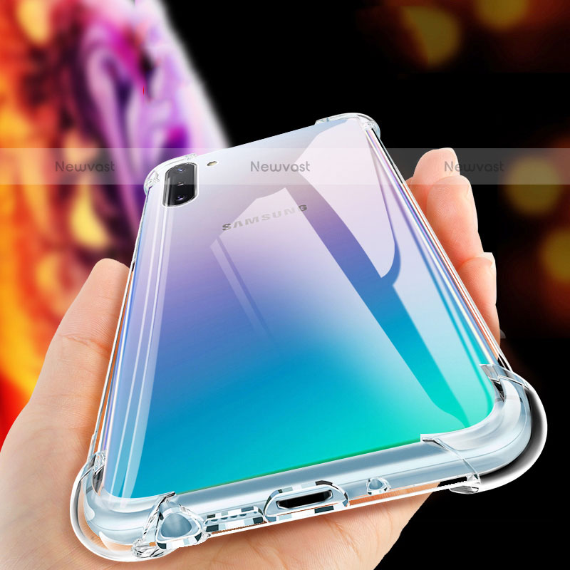 Ultra-thin Transparent TPU Soft Case T09 for Samsung Galaxy Note 10 5G Clear