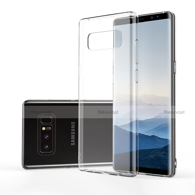 Ultra-thin Transparent TPU Soft Case T09 for Samsung Galaxy Note 8 Clear
