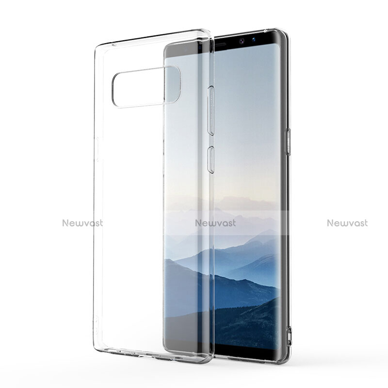 Ultra-thin Transparent TPU Soft Case T09 for Samsung Galaxy Note 8 Clear