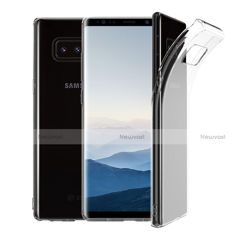 Ultra-thin Transparent TPU Soft Case T09 for Samsung Galaxy Note 8 Clear