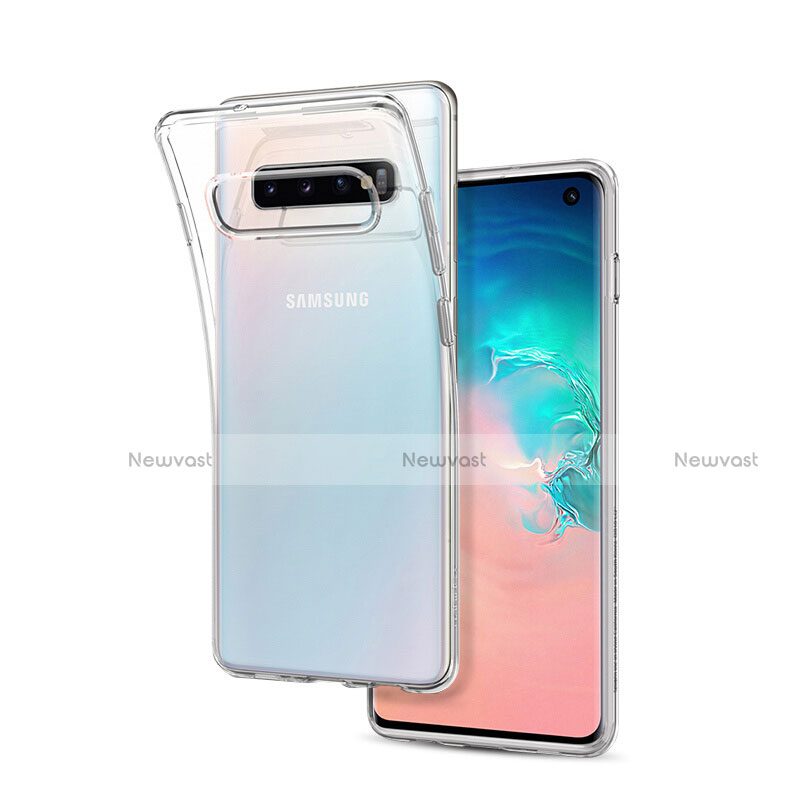 Ultra-thin Transparent TPU Soft Case T09 for Samsung Galaxy S10 5G Clear
