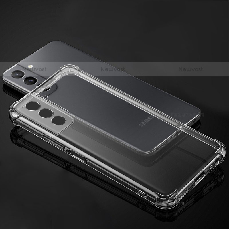 Ultra-thin Transparent TPU Soft Case T09 for Samsung Galaxy S21 5G Clear