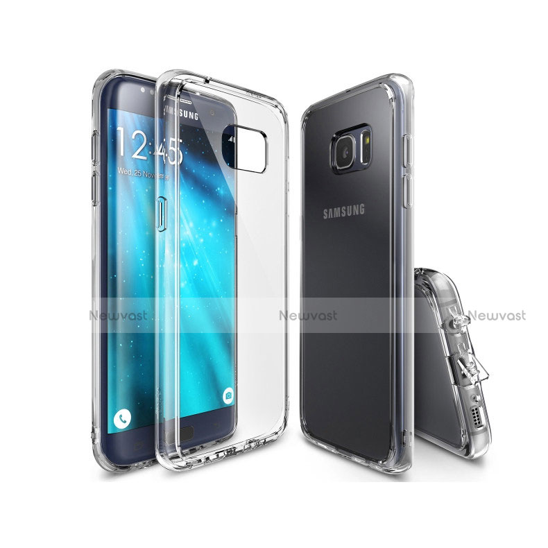 Ultra-thin Transparent TPU Soft Case T09 for Samsung Galaxy S7 Edge G935F Clear