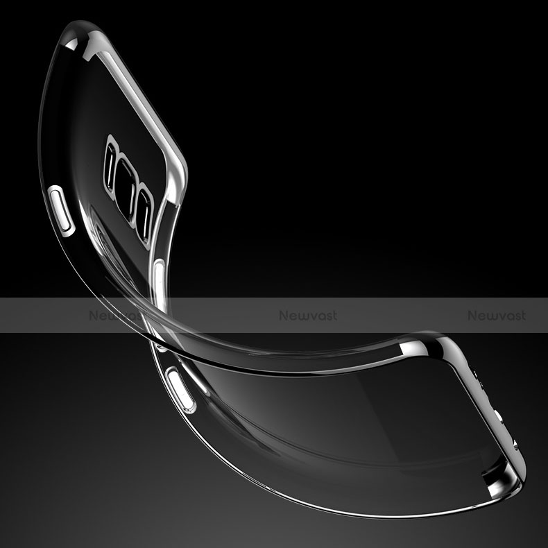 Ultra-thin Transparent TPU Soft Case T09 for Samsung Galaxy S8 Plus Black