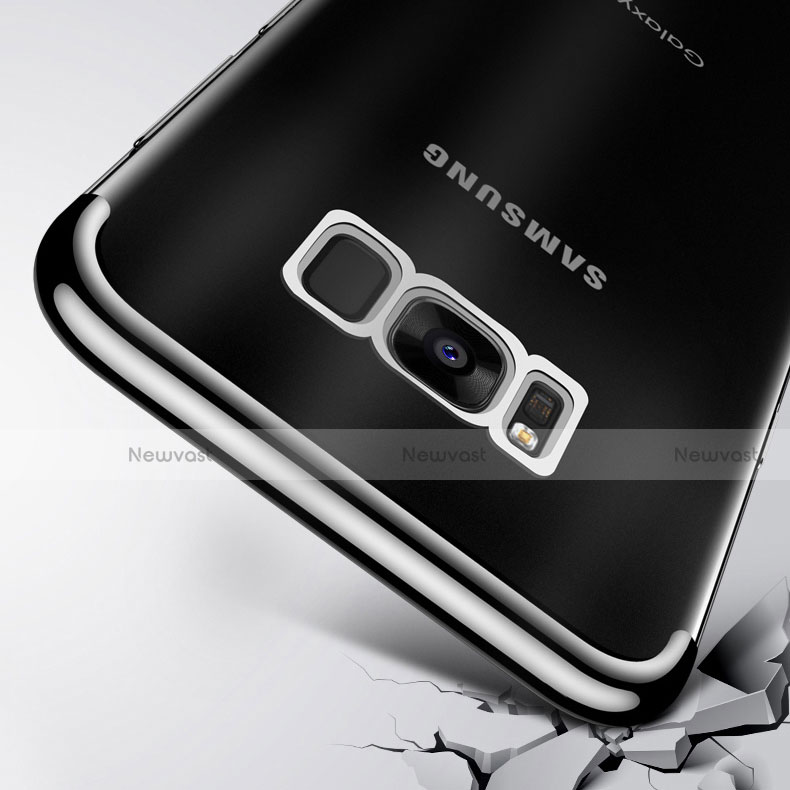 Ultra-thin Transparent TPU Soft Case T09 for Samsung Galaxy S8 Plus Black