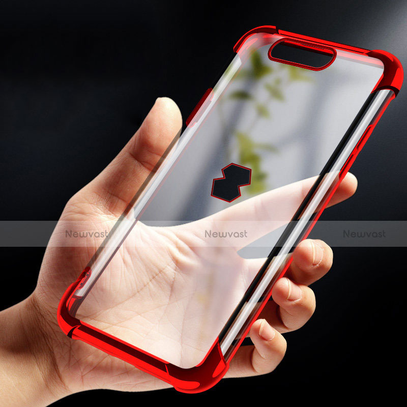 Ultra-thin Transparent TPU Soft Case T09 for Xiaomi Black Shark Red