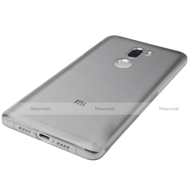 Ultra-thin Transparent TPU Soft Case T09 for Xiaomi Mi 5S Plus Gray