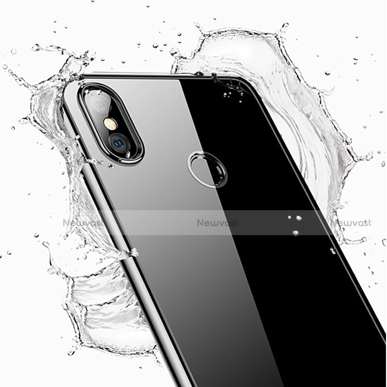 Ultra-thin Transparent TPU Soft Case T09 for Xiaomi Mi 8 Black