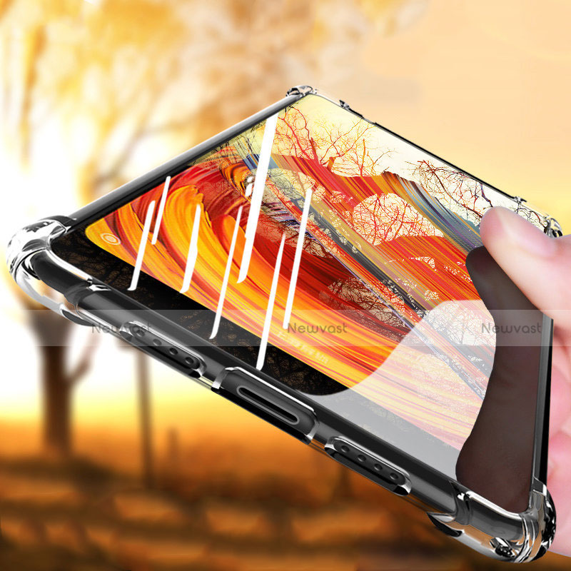 Ultra-thin Transparent TPU Soft Case T09 for Xiaomi Mi Mix 2 Clear