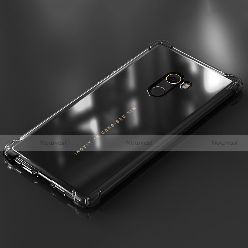 Ultra-thin Transparent TPU Soft Case T09 for Xiaomi Mi Mix 2 Clear