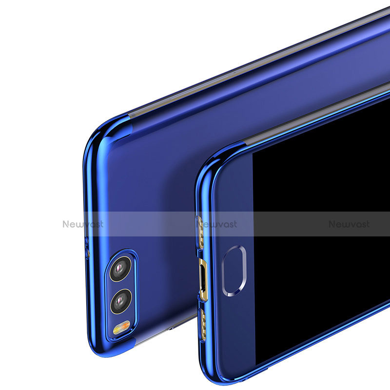 Ultra-thin Transparent TPU Soft Case T09 for Xiaomi Mi Note 3 Blue