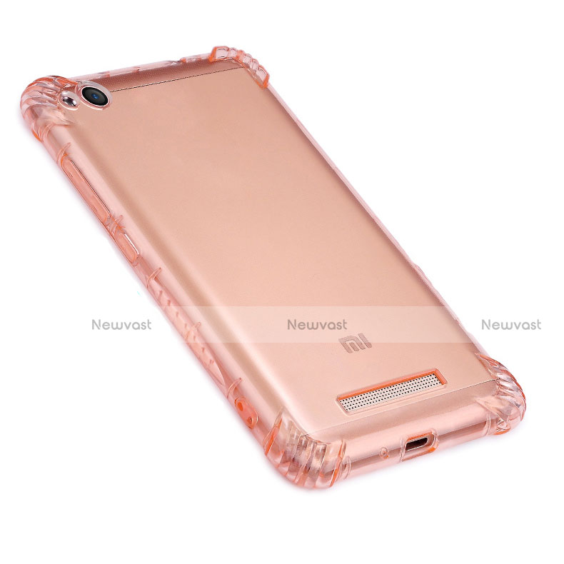 Ultra-thin Transparent TPU Soft Case T09 for Xiaomi Redmi 4A Clear