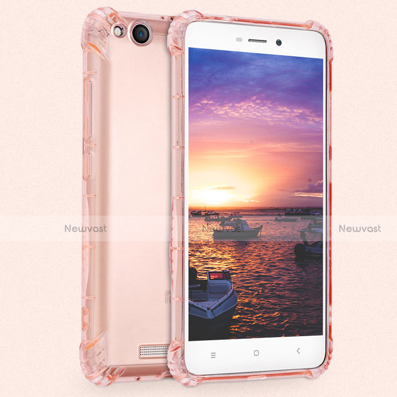 Ultra-thin Transparent TPU Soft Case T09 for Xiaomi Redmi 4A Clear