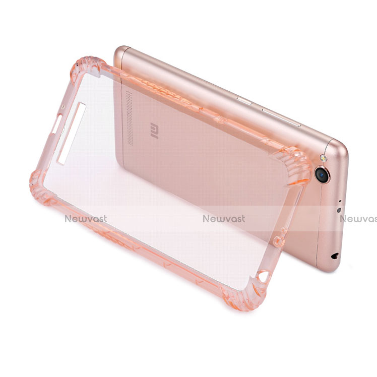 Ultra-thin Transparent TPU Soft Case T09 for Xiaomi Redmi 4A Clear