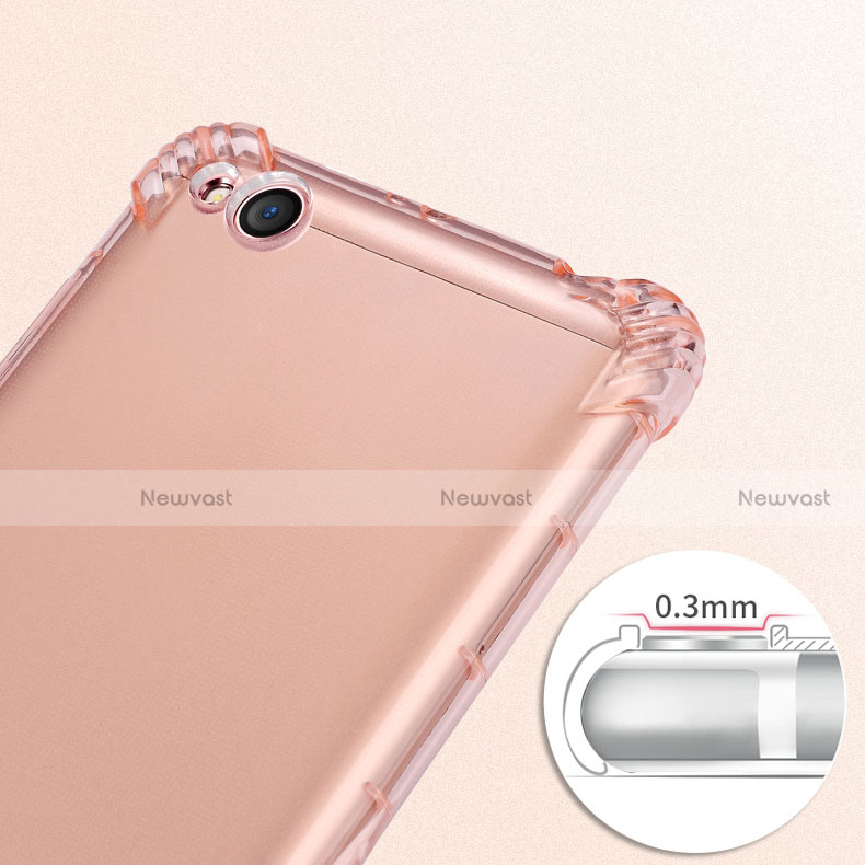 Ultra-thin Transparent TPU Soft Case T09 for Xiaomi Redmi 4A Clear