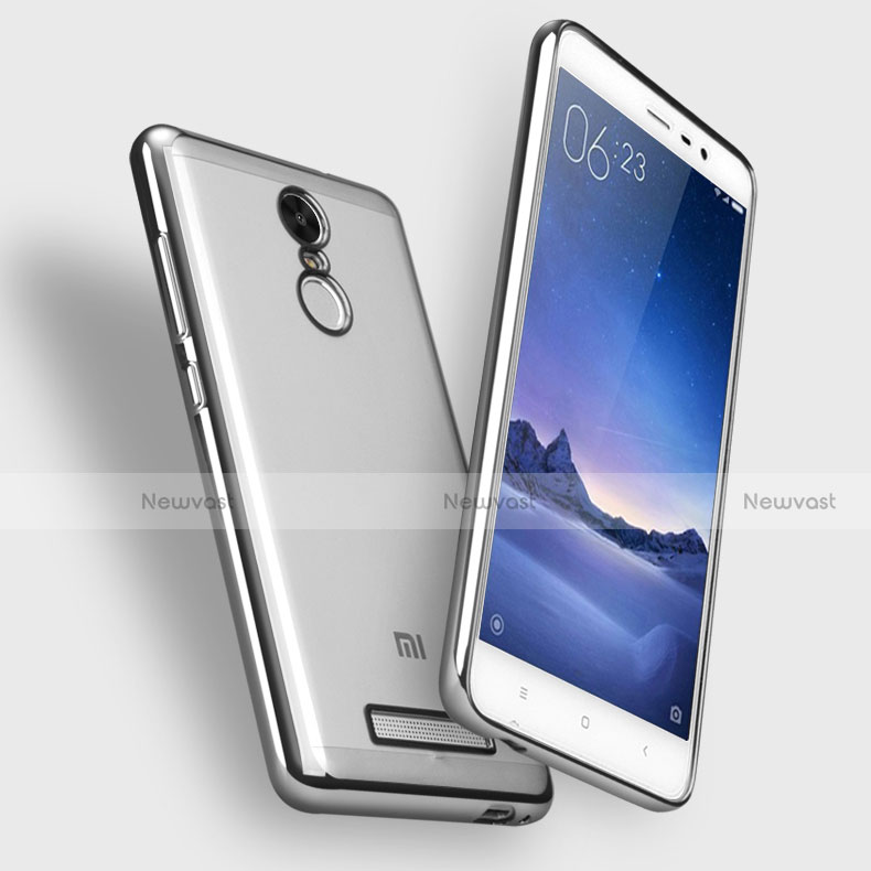 Ultra-thin Transparent TPU Soft Case T09 for Xiaomi Redmi Note 3 MediaTek Clear