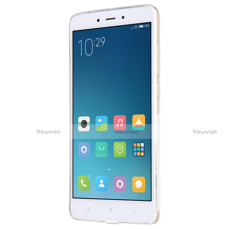 Ultra-thin Transparent TPU Soft Case T09 for Xiaomi Redmi Note 4 Standard Edition Clear