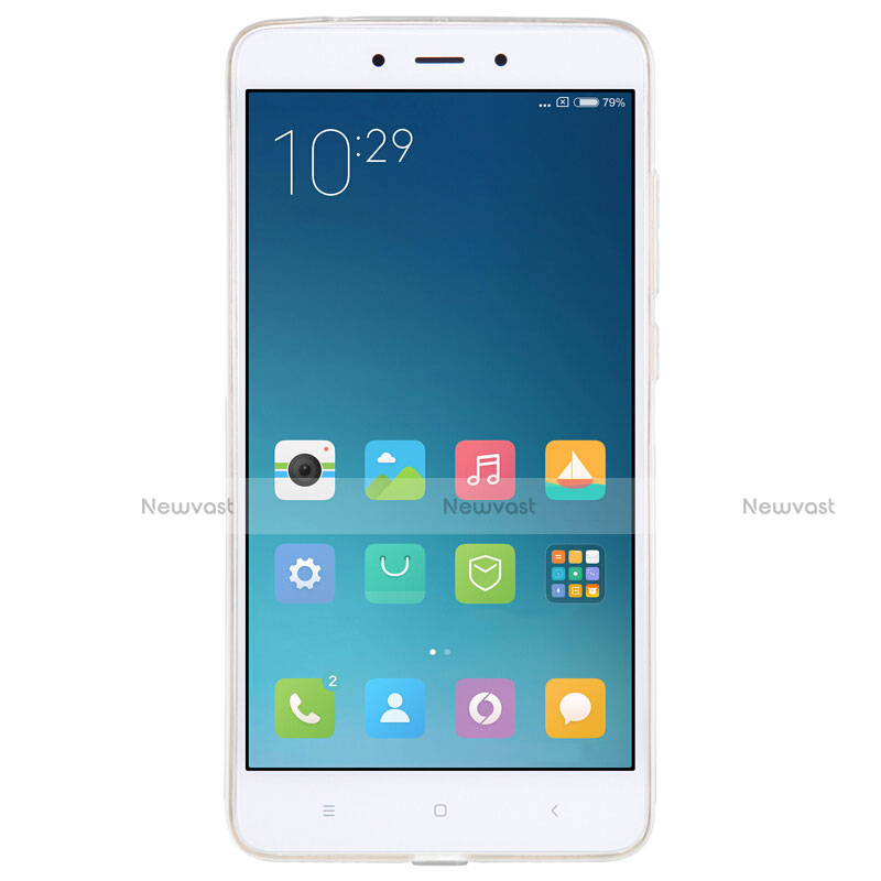 Ultra-thin Transparent TPU Soft Case T09 for Xiaomi Redmi Note 4 Standard Edition Clear