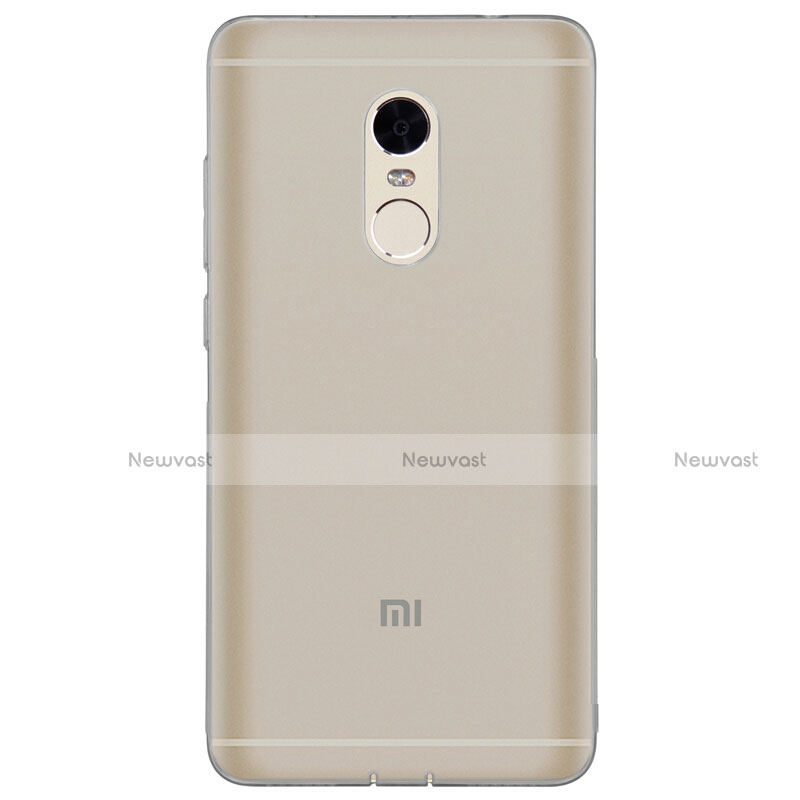 Ultra-thin Transparent TPU Soft Case T09 for Xiaomi Redmi Note 4X Gray