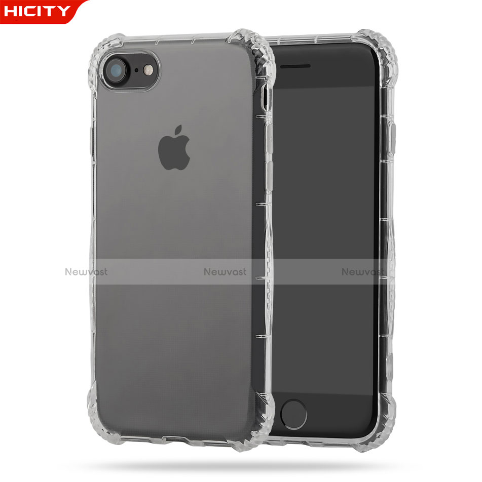 Ultra-thin Transparent TPU Soft Case T10 for Apple iPhone 8 Clear